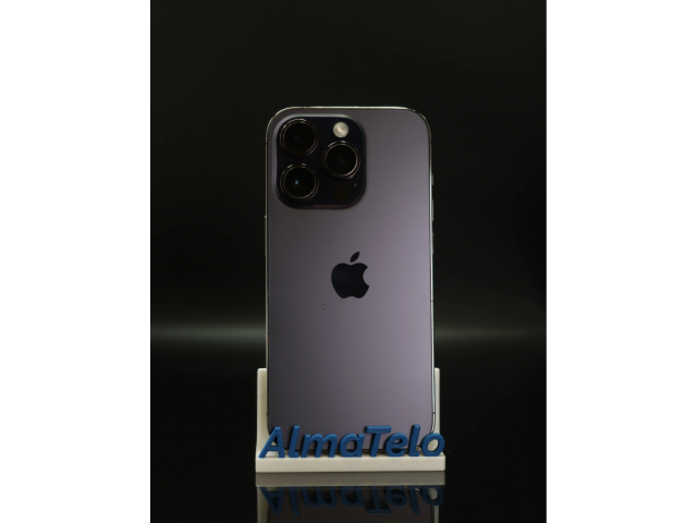 Apple iPhone 14 Pro 256 GB Deep Purple 100% akku - 12 HÓ GARANCIA