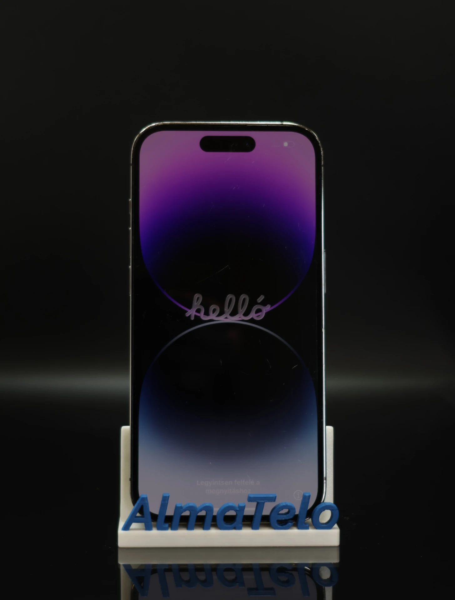 Apple iPhone 14 Pro 256 GB Deep Purple 100% akku - 12 HÓ GARANCIA