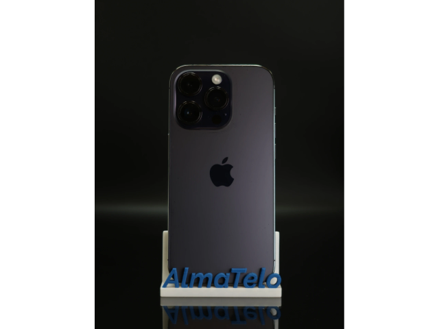 Apple iPhone 14 Pro 128 GB Deep Purple 100% akku - 12 HÓ GARANCIA