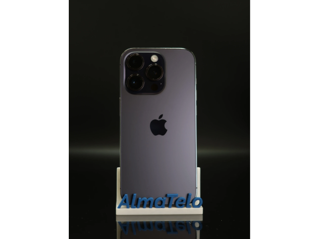 Apple iPhone 14 Pro 256 GB Deep Purple 100% akku - 12 HÓ GARANCIA