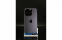 Apple iPhone 14 Pro 256 GB Deep Purple 100% akku - 12 HÓ GARANCIA