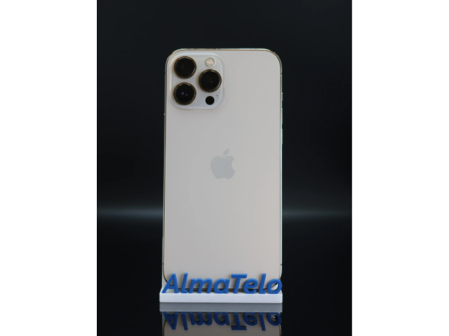 Apple iPhone 13 Pro Max 128 GB Gold 100% akku - 12 HÓ GARANCIA