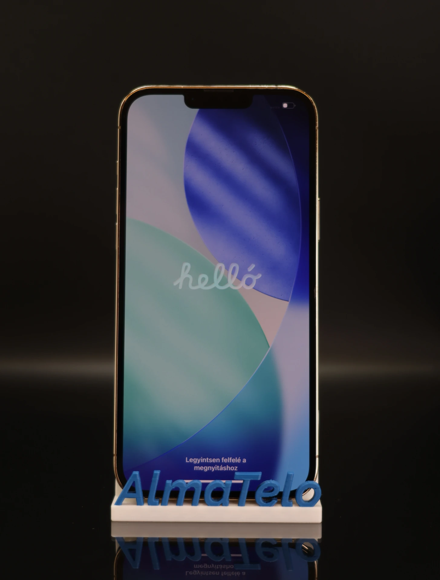 Apple iPhone 13 Pro Max 128 GB Gold 100% akku - 12 HÓ GARANCIA