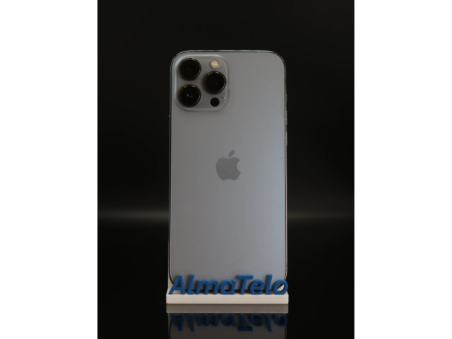 Apple iPhone 13 Pro Max 128 GB Sierra Blue 100% akku - 12 HÓ GARANCIA