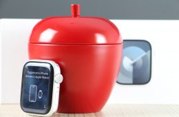 Újszerű Apple Watch S9 45mm GPS ezüst A+ US-8155