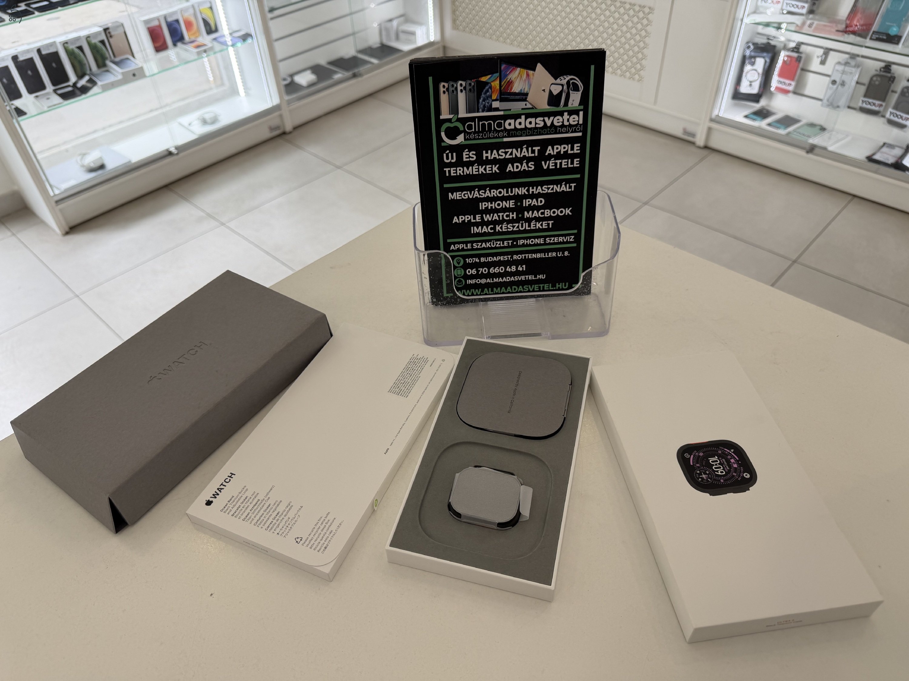 Teljesen ÚJ Apple Watch Ultra 3 49mm Fekete/1 Év Apple Garancia./p4915