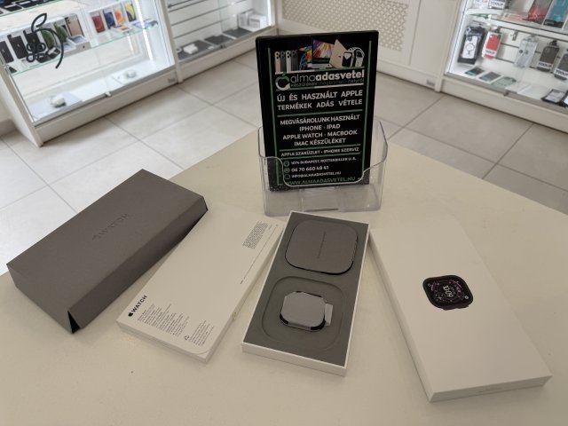 Teljesen ÚJ Apple Watch Ultra 3 49mm Fekete/1 Év Apple Garancia./p4915