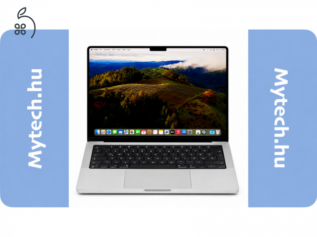 MacBook Pro 14″ 2021, M1 Max , 64 GB RAM, 10 core CPU, 24 core GPU, 512GB SSD 27% Áfás. (0505AB)