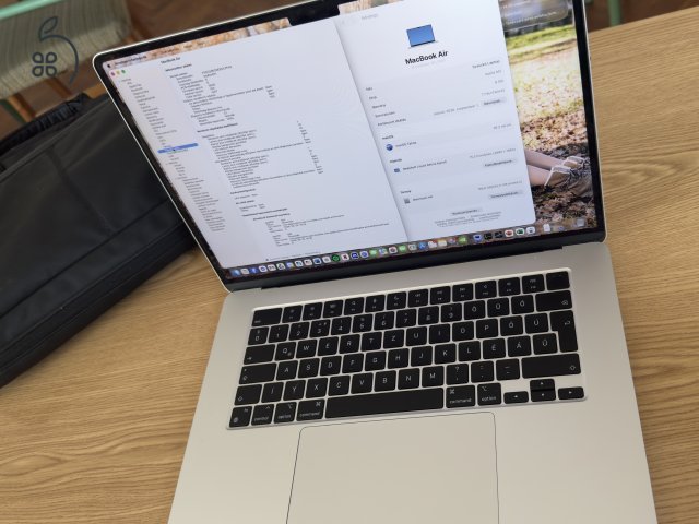 Eladó Apple MacBook Air 15” M2 (2023) – Garanciás, újszerű állapot