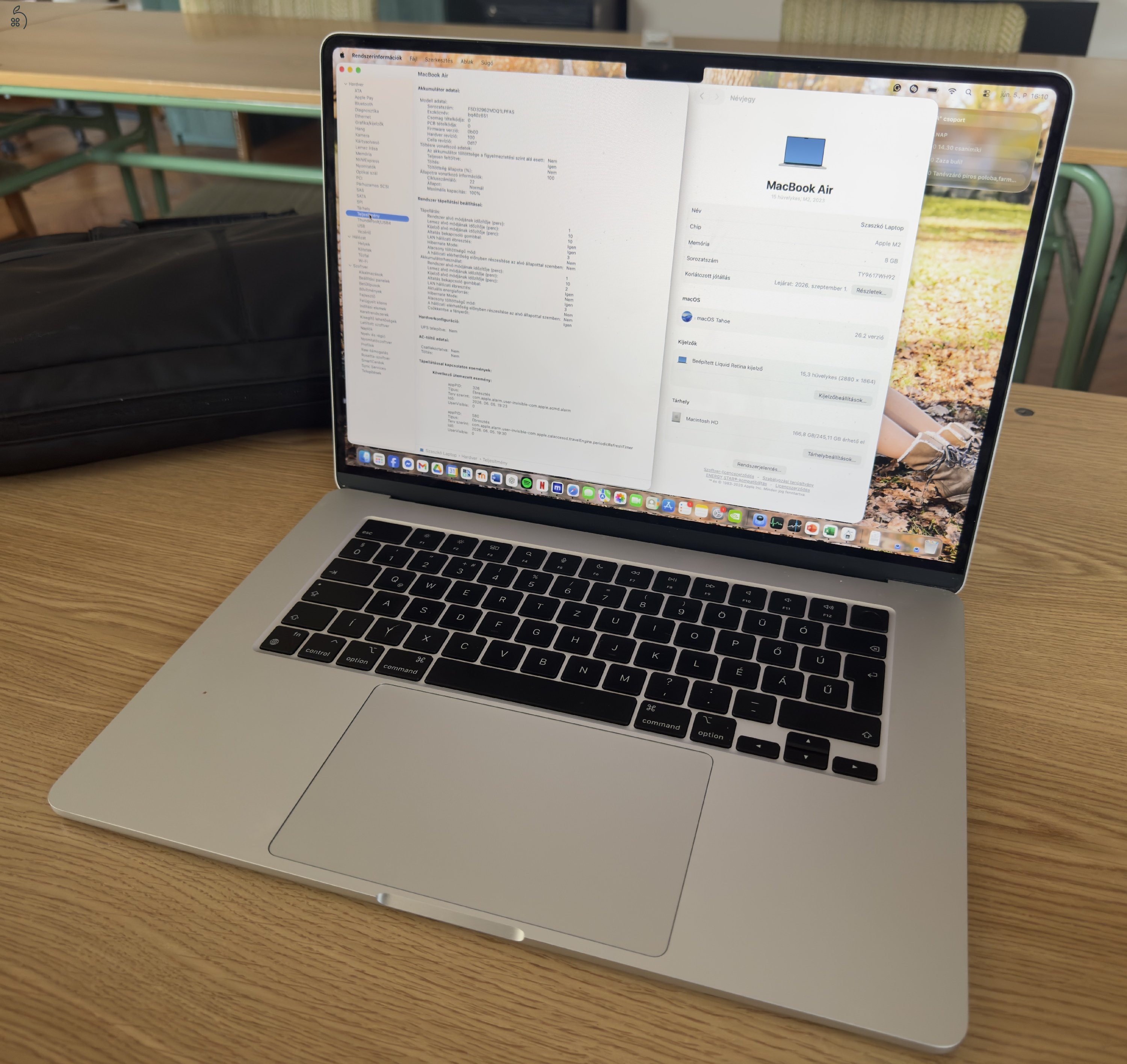 Eladó Apple MacBook Air 15” M2 (2023) – Garanciás, újszerű állapot