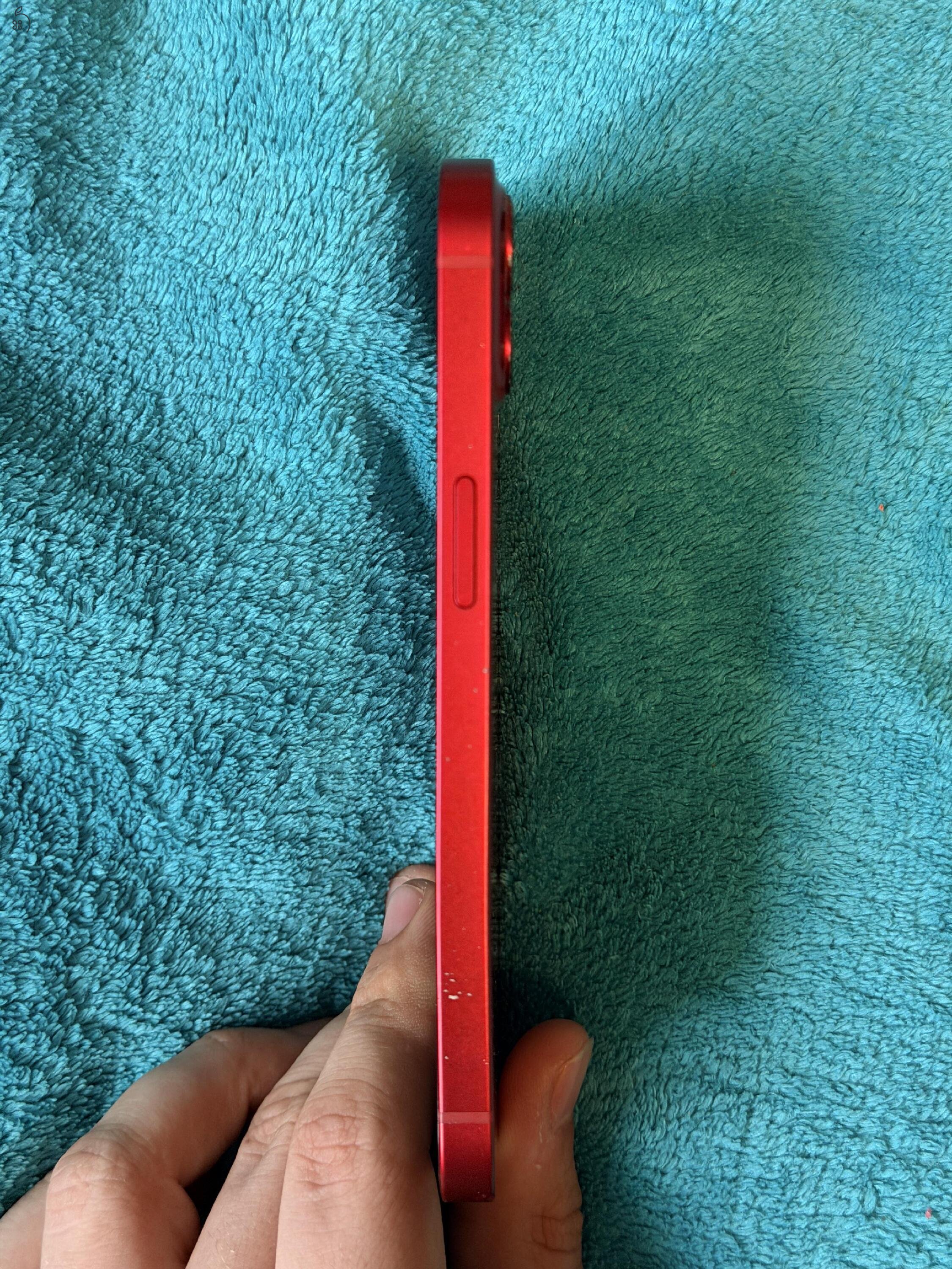Eladó iphone 13 (product red, 128gb, 78% akku)