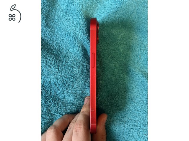 Eladó iphone 13 (product red, 128gb, 78% akku)