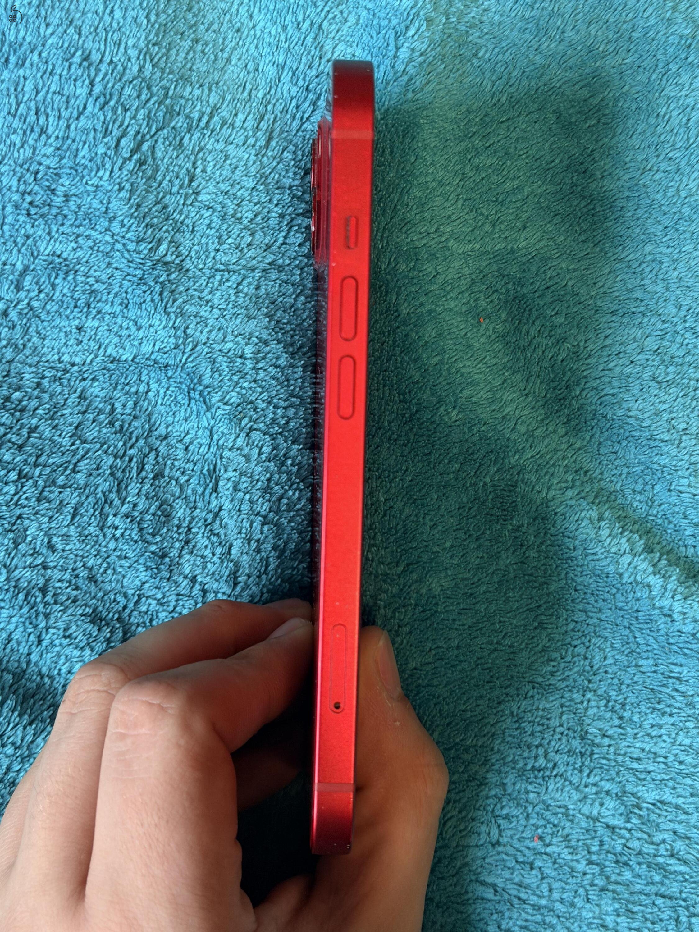 Eladó iphone 13 (product red, 128gb, 78% akku)