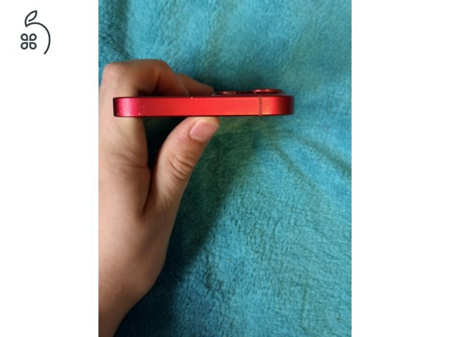 Eladó iphone 13 (product red, 128gb, 78% akku)