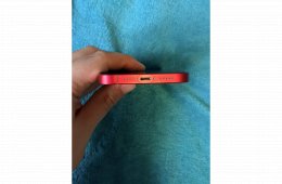 Eladó iphone 13 (product red, 128gb, 78% akku)