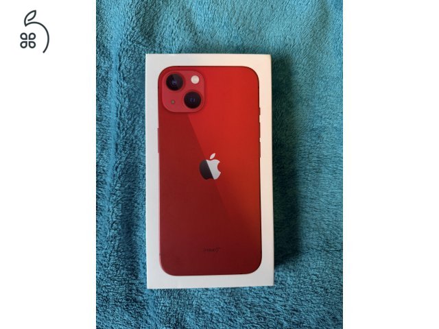 Eladó iphone 13 (product red, 128gb, 78% akku)