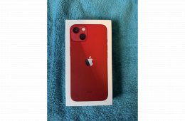 Eladó iphone 13 (product red, 128gb, 78% akku)