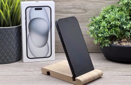 iPhone 15 Black 128GB 2 ÉV Garanciával 91%