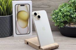 iPhone 15 Yellow 128GB 2 ÉV Garanciával 90%