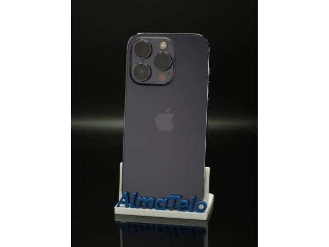 Apple iPhone 14 Pro 128 GB Deep Purple 100% akku - 12 HÓ GARANCIA