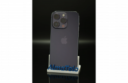 Apple iPhone 14 Pro 128 GB Deep Purple 100% akku - 12 HÓ GARANCIA