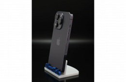 Apple iPhone 14 Pro 128 GB Deep Purple 100% akku - 12 HÓ GARANCIA