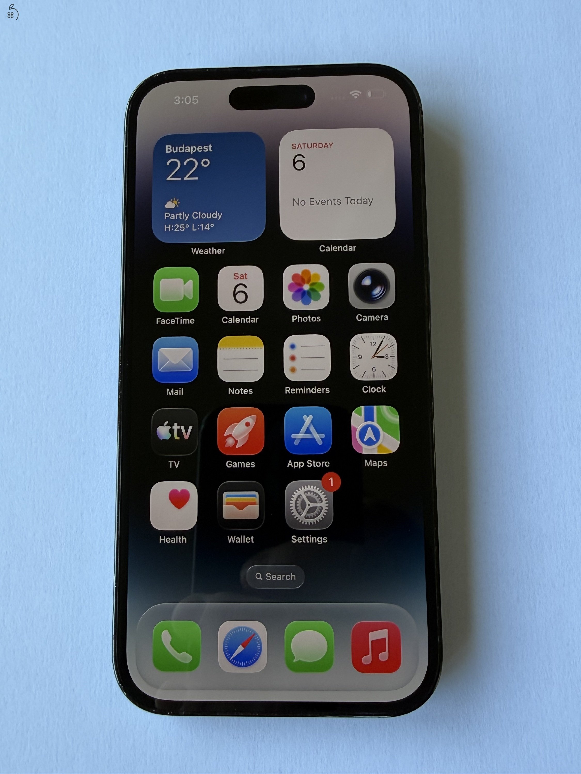 iPhone 14 Pro 128GB fekete, független