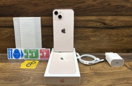 Eladó Apple iPhone 13 128 GB – Rózsaszín - Kártyafüggetlen, újszerű állapot