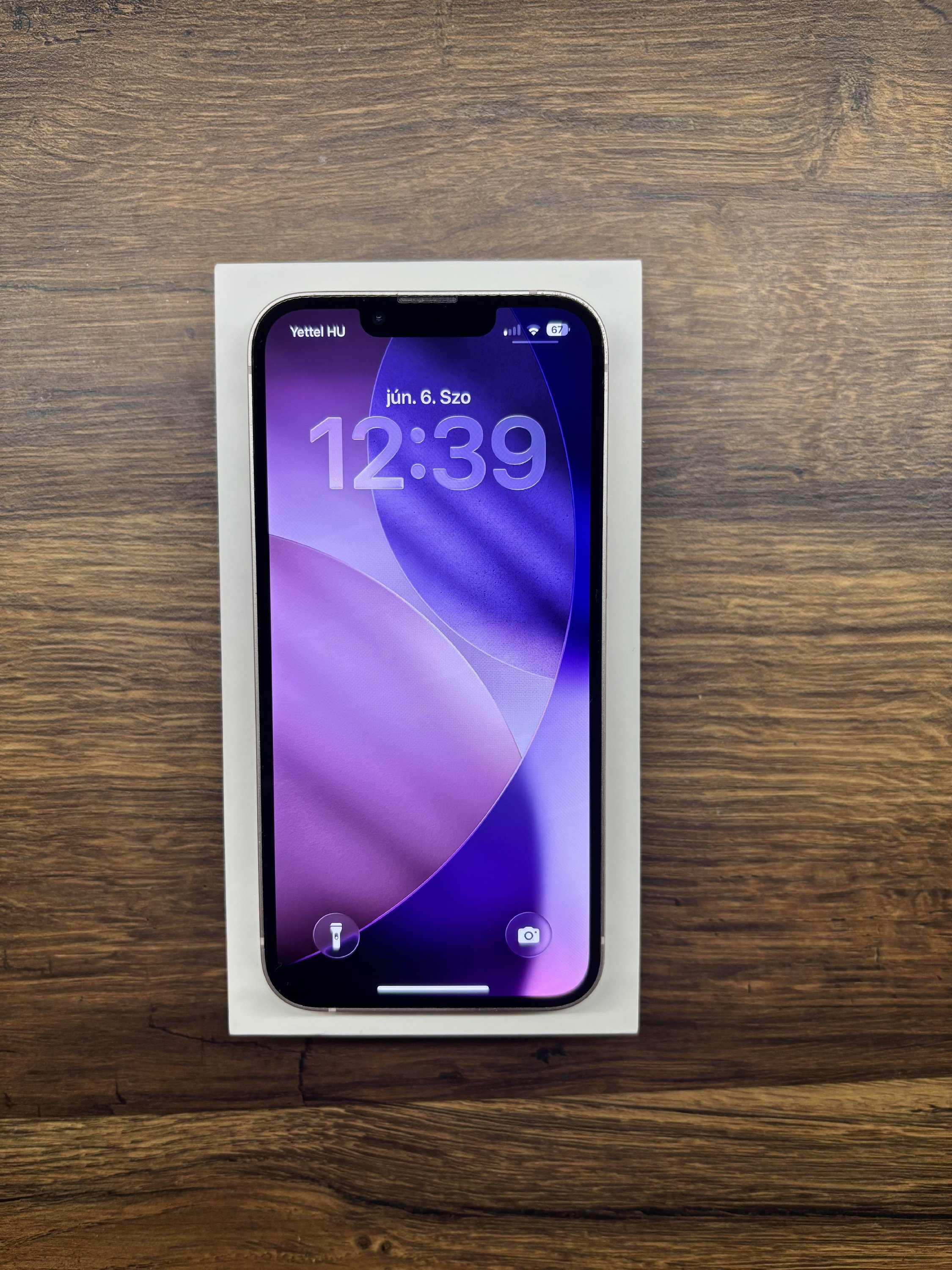 Eladó Apple iPhone 13 128 GB – Rózsaszín - Kártyafüggetlen, újszerű állapot