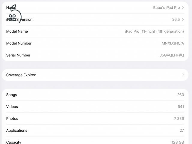 iPad Pro 11” (4. generáció, M2) 128 GB WiFi – Újszerű állapot, 91% akkumulátor + tok