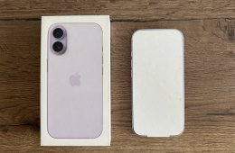 Teljesen ÚJ - iPhone 17 256 GB LEVENDULA Kártyafüggetlen Black 11 HÓ Apple Garancia