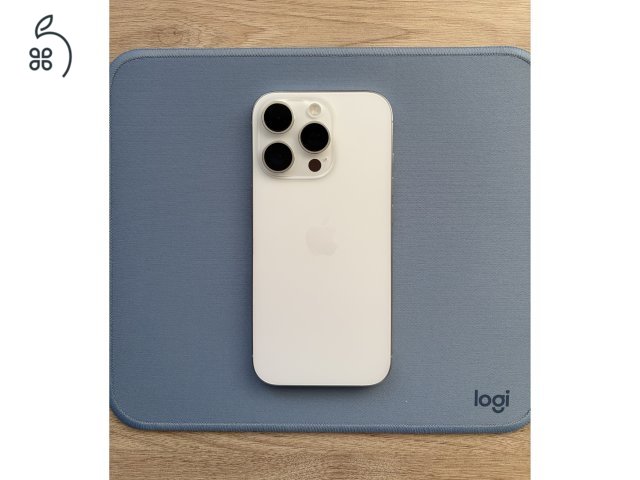 Iphone 16 Pro (fehér titán, 256 GB)