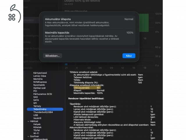 Macbook Air 13” M2 256gb 8gb 100% - újszerű állapot