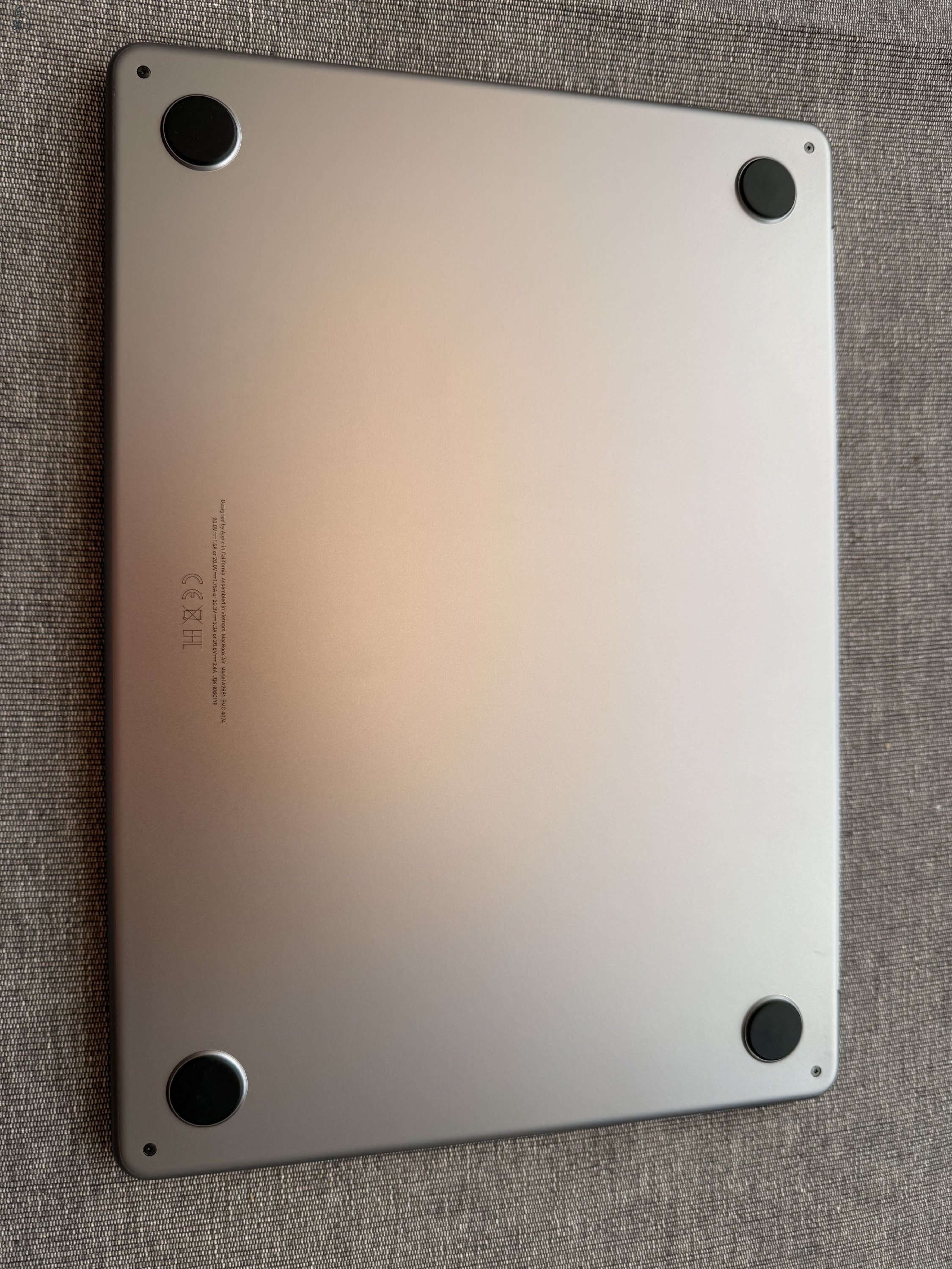 Macbook Air 13” M2 256gb 8gb 100% - újszerű állapot