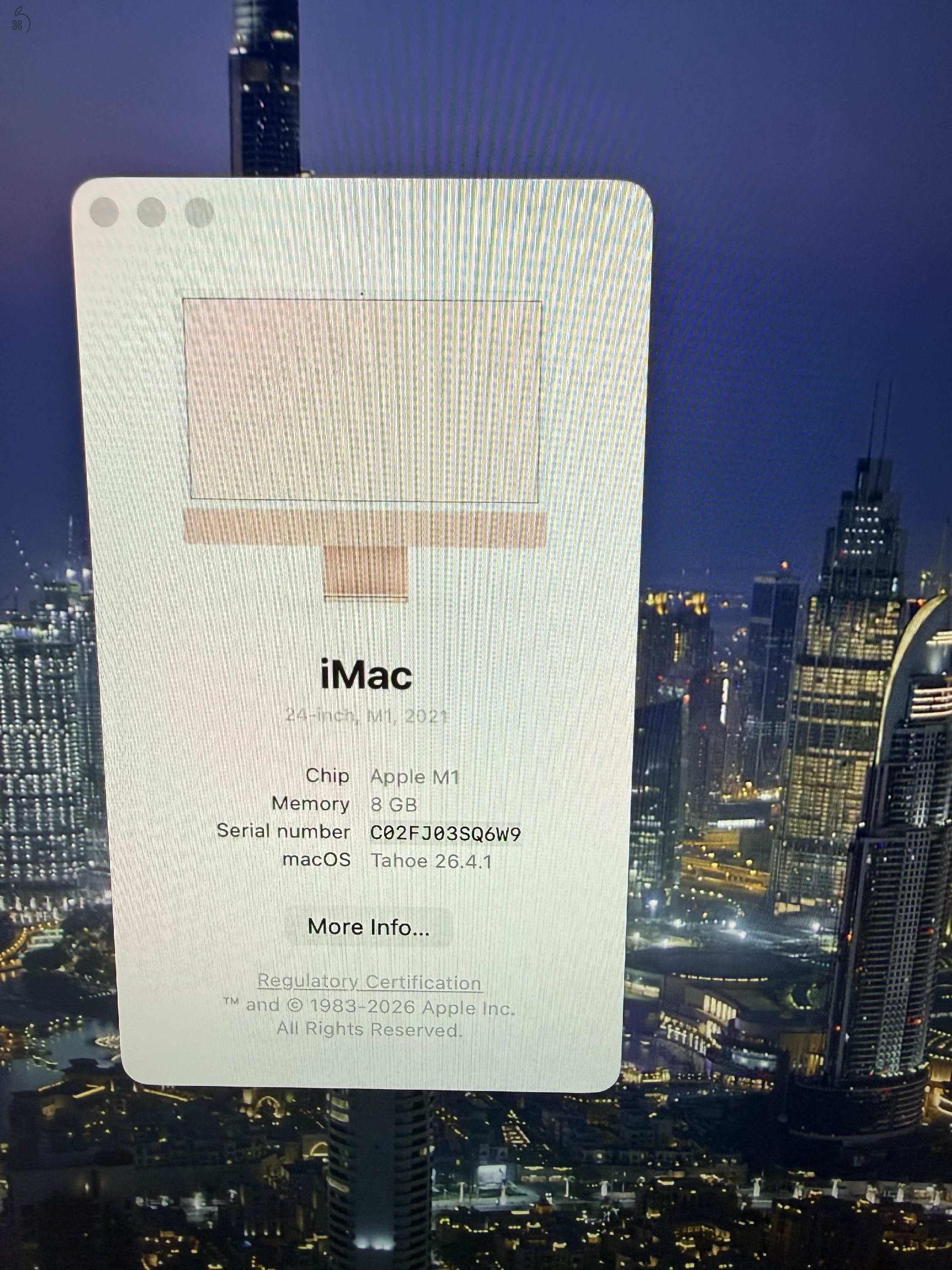 iMac 24-inch, 2021 M1 - pink/piros