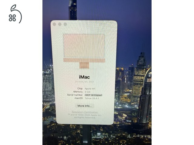 iMac 24-inch, 2021 M1 - pink/piros