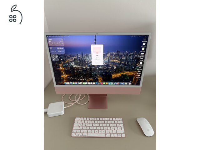 iMac 24-inch, 2021 M1 - pink/piros