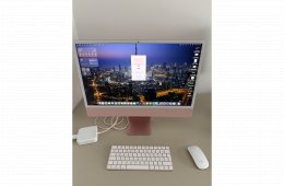 iMac 24-inch, 2021 M1 - pink/piros