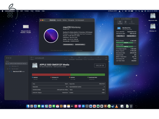 Macbook Pro 2015 15” kimaxolt!