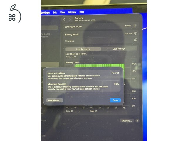 Apple MacBook Pro 14” (2021) – M1 Pro / 16GB RAM / 1TB SSD – teljes gyári csomaggal