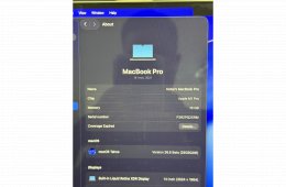 Apple MacBook Pro 14” (2021) – M1 Pro / 16GB RAM / 1TB SSD – teljes gyári csomaggal