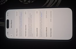 iPhone 15 256GB Kék (Karcmentes, újszerű állapot, 88% akku)