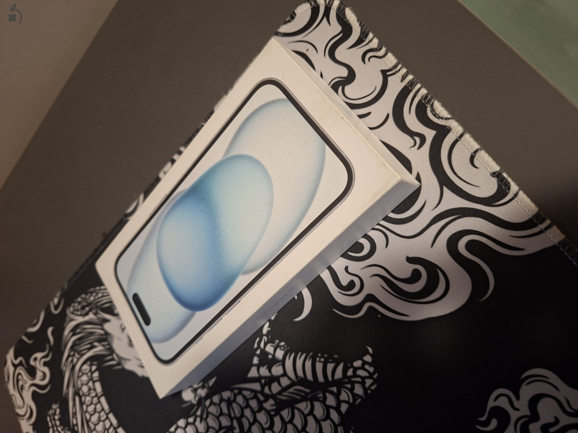 iPhone 15 256GB Kék (Karcmentes, újszerű állapot, 88% akku)