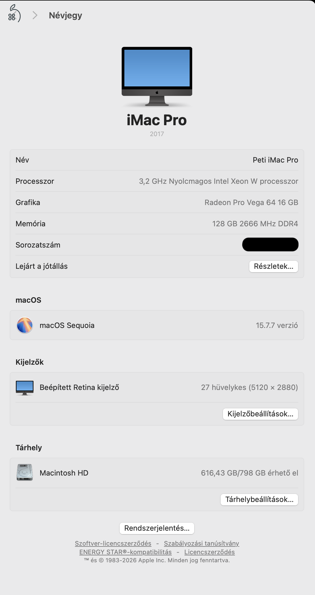 iMac Pro 27