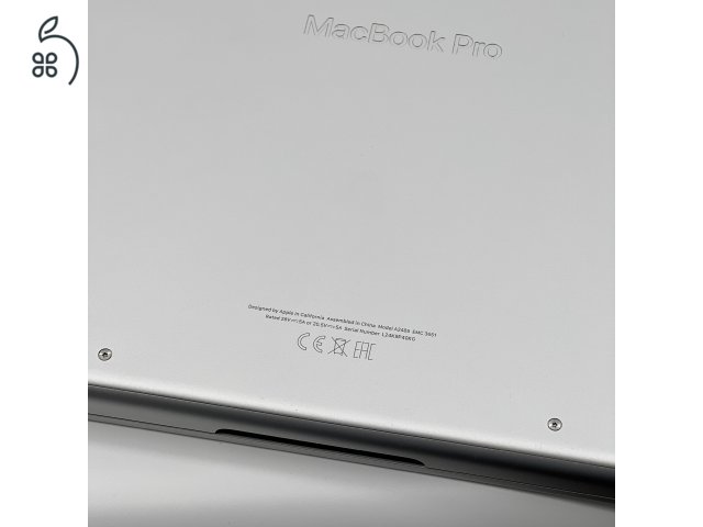 MacBook Pro 16″ 2021, M1 Max , 64 GB RAM, 10 core CPU, 24 core GPU, 512GB SSD, Silver 27% Áfa, 0506AR