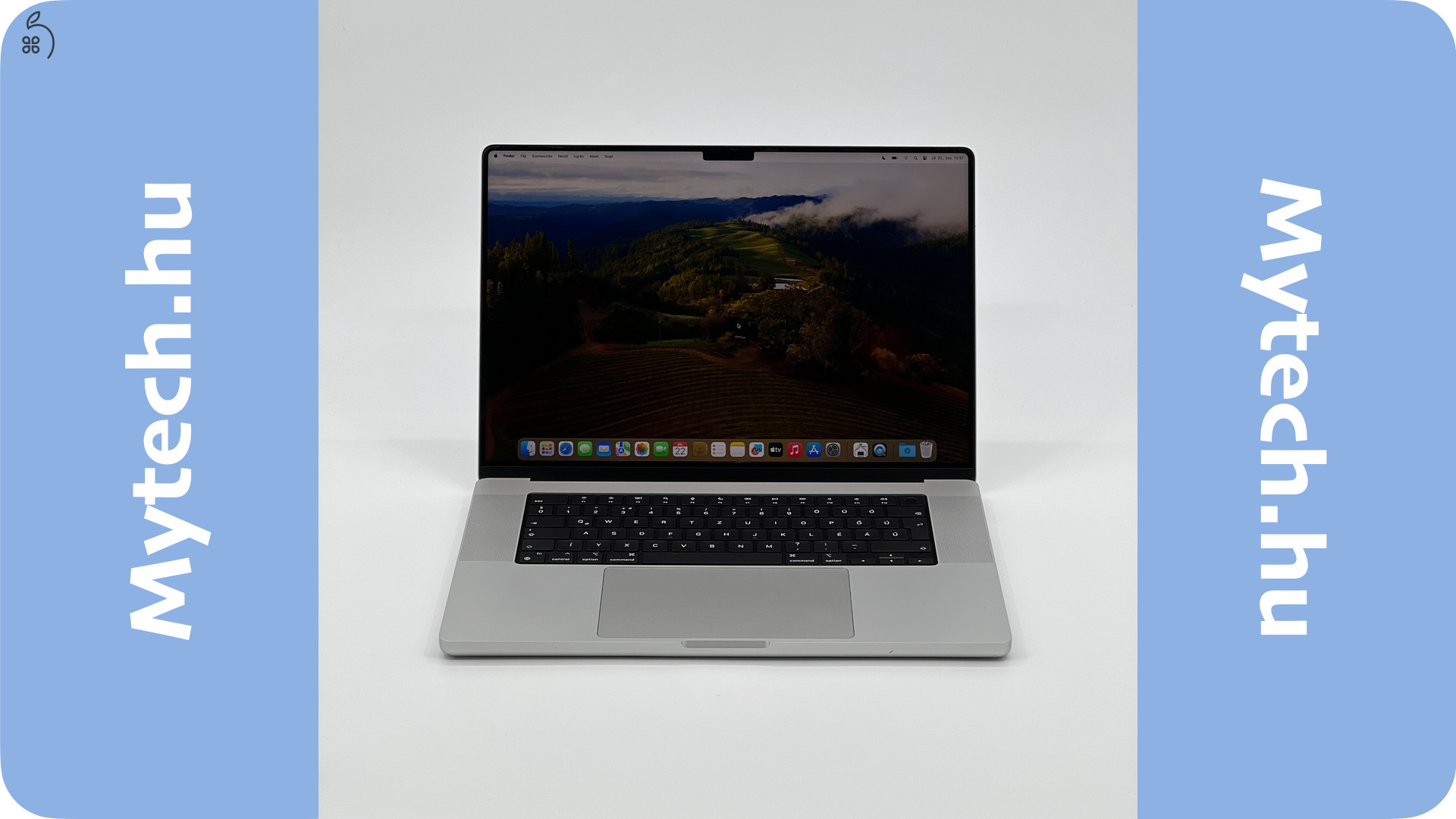 MacBook Pro 16″ 2021, M1 Max , 64 GB RAM, 10 core CPU, 24 core GPU, 512GB SSD, Silver 27% Áfa, 0536AR