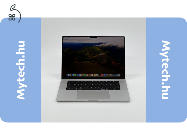 MacBook Pro 16″ 2021, M1 Max , 64 GB RAM, 10 core CPU, 24 core GPU, 512GB SSD, Silver 27% Áfa, 0536AR