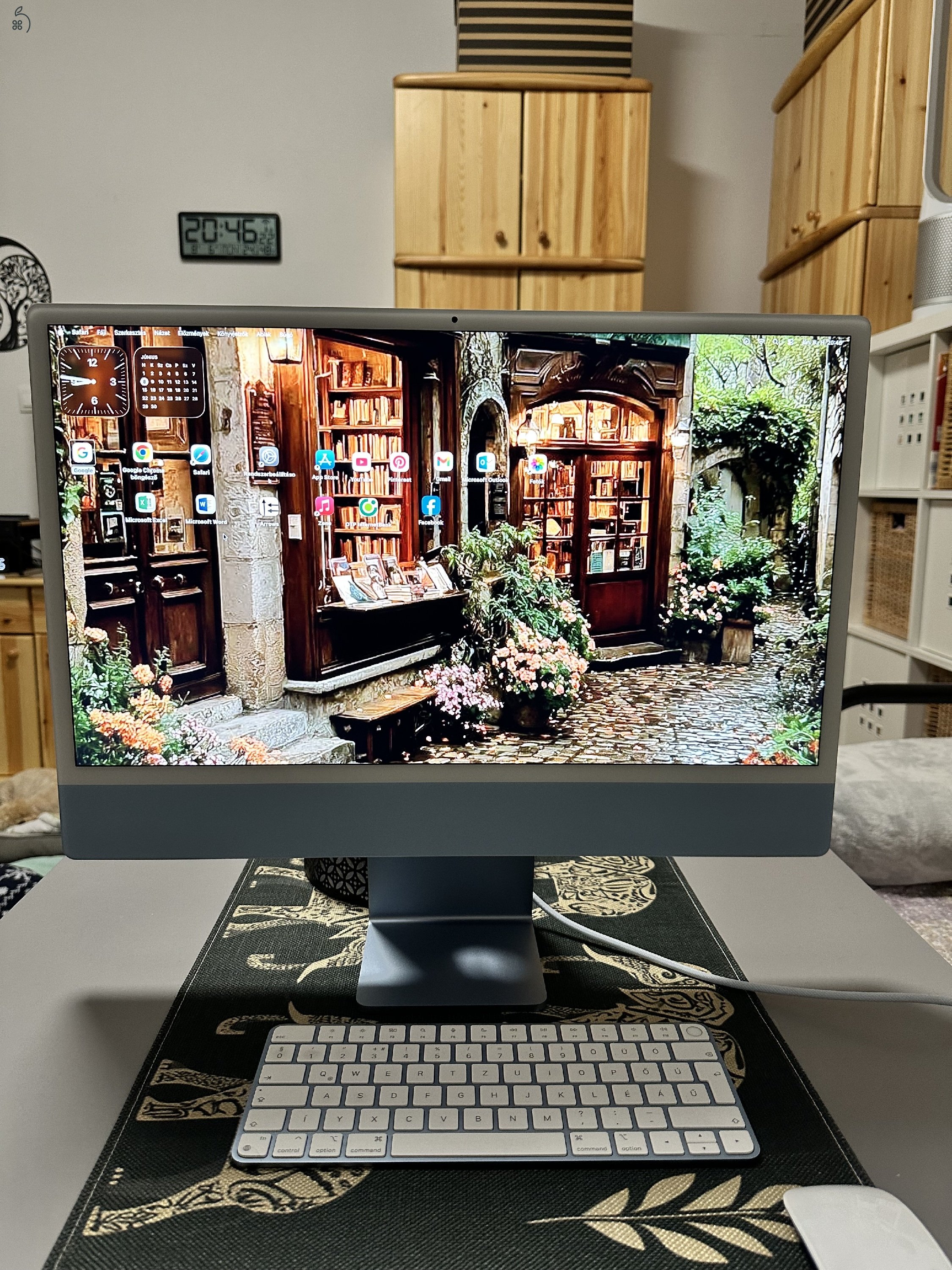 Elado egy iMac 24”-os  mac os 26.5.1 verzioszamu