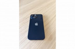 Újszerű fekete iPhone 13mini 128Gb