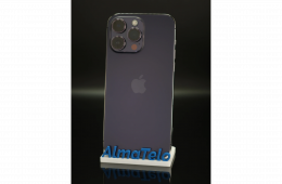 Apple iPhone 14 Pro Max 128 GB Deep Purple 100% akku - 12 HÓ GARANCIA